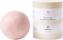 Kup Szampon w kostce Pink Clay - Erigeron All in One Vegan Shampoo Ball Pink Clay