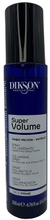 Lakier do włosów zwiększający objętość - Dikson Super Volume Spray — Zdjęcie N1