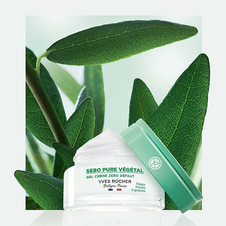 Żel-krem do twarzy - Yves Rocher Sebo Pure Vegetal Zero Blemish Gel Cream — Zdjęcie N6