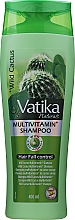 Szampon do włosów łamliwych z dzikim kaktusem - Dabur Vatika Wild Cactus Shampoo — Zdjęcie N1