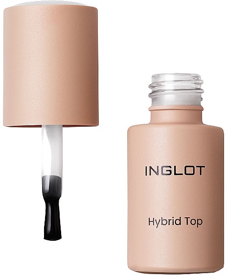 Top pod lakier hybrydowy - Inglot Hybrid Top — Zdjęcie N1