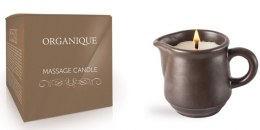 Kup Świeca do masażu Białe piżmo - Organique Spa Massage Candle White Musk (with a handle)