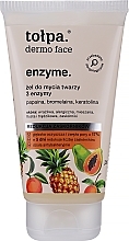 PRZECENA! Żel do mycia twarzy 3 enzymy - Tołpa Dermo Face Gel * — Zdjęcie N2