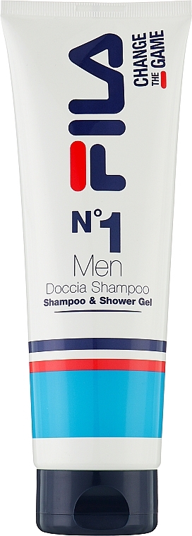 Szampon i żel pod prysznic - Fila №1 Men Shampoo & Shower Gel — Zdjęcie N1