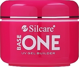 PRZECENA! Budujący żel do paznokci - Silcare Base One UV Gel Builder Clear * — Zdjęcie N1