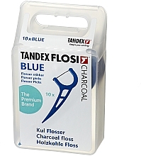 Nici dentystyczne - Tandex Flosi Floser With Blue Carbon Thread — Zdjęcie N2