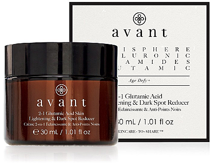 Skoncentrowany zabieg 2 w 1 przeciw przebarwieniom - Avant 2-1 Glutamic Skin Lightening & Dark Spot Reducer — Zdjęcie N1