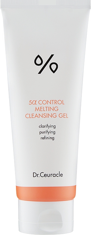 Oczyszczający żel seboregulujący do mycia twarzy - Dr.Ceuracle 5? Control Melting Cleansing Gel — Zdjęcie N1