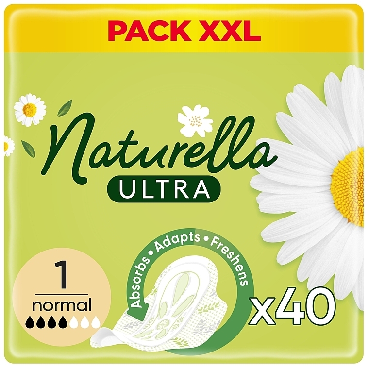 Wkładki higieniczne 40 szt. - Naturella Ultra Normal — Zdjęcie N1