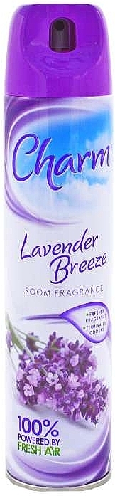 Odświeżacz powietrza w aerozolu Lawenda - Charm Room Fragrance Lavender Breeze — Zdjęcie N1