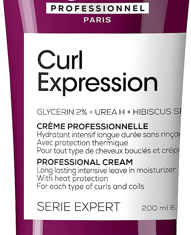 Intensywnie nawilżający krem do włosów kręconych - L'Oreal Professionnel Serie Expert Curl Expression Long Lasting​ Intensive Moisturizer​ — Zdjęcie N3