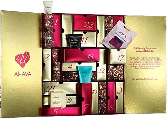 Kalendarz adwentowy, 24 produkty - Ahava Be Unexpected Advent Calendar 2023  — Zdjęcie N2