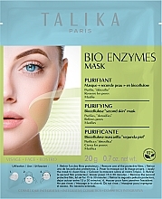 Oczyszczająca maska bioenzymatyczna na tkaninie do twarzy - Talika Bio Enzymes Purifying Mask — Zdjęcie N1