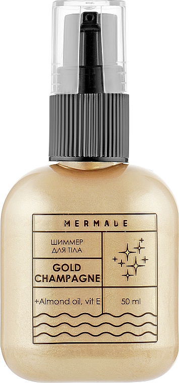 Rozświetlacz do ciała - Mermade Gold Champagne