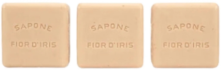 Zestaw - Santa Maria Novella Iris Rhizome Soap Box (soap/3x100g) — Zdjęcie N3
