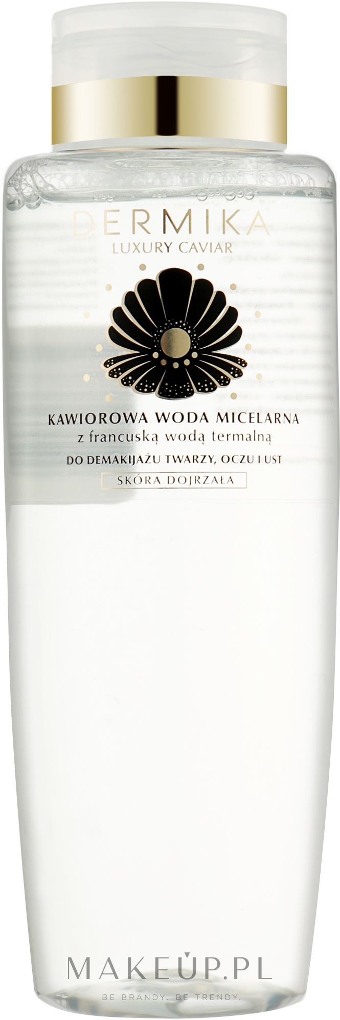Kawiorowa woda micelarna z francuską wodą termalną - Dermika Luxury Caviar Micellar Water — Zdjęcie 400 ml
