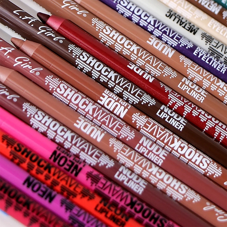 Konturówka do ust - L.A. Girl Shockwave Nude Lipliner — Zdjęcie N2