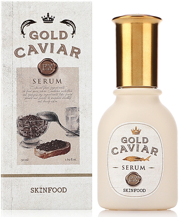 Serum do twarzy - Skinfood Gold Caviar Ex Serum — Zdjęcie N2