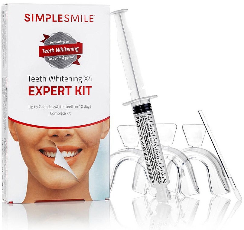 Zestaw do wybielania zębów - Simplesmile Teeth Whitening X4 Expert Kit — Zdjęcie N1