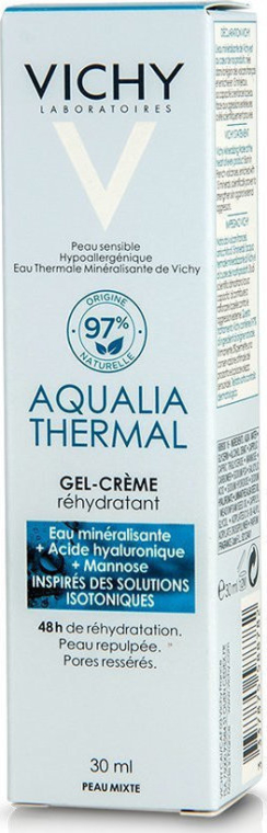 Głęboko nawilżający żel-krem do twarzy do skóry normalnej i mieszanej - Vichy Aqualia Thermal Rehydrating Cream Gel — Zdjęcie N6