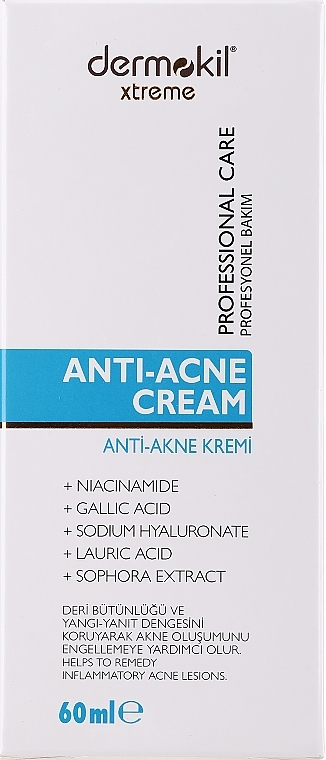 PRZECENA! Krem przeciwtrądzikowy - Dermokil Xtreme Anti-Acne Cream * — Zdjęcie N2