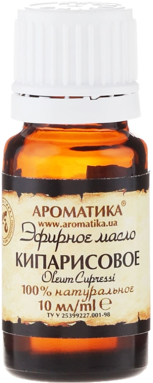 100% naturalny olejek cyprysowy - Aromatika — Zdjęcie N2