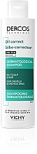 Szampon do włosów przetłuszczających się - Vichy Dercos Oil Control Advanced Action Shampoo — Zdjęcie N1
