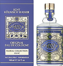 Maurer & Wirtz 4711 Original Eau de Cologne Lilac - Woda kolońska — Zdjęcie N2