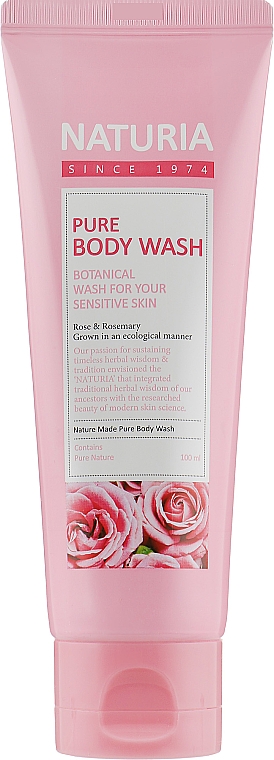 Żel pod prysznic - Naturia Pure Body Wash Rose & Rosemary