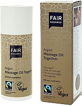Arganowa oliwka do masażu ciała - Fair Squared Argan Massage Oil Together — Zdjęcie N2
