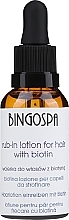 Kup Balsam do włosów z biotyną 20% - BingoSpa Biotin 20% For Hair Rub-In Lotion