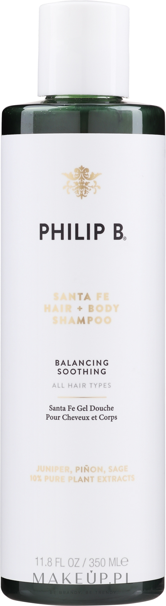Równoważący szampon do włosów - Philip B Scent of Santa Fe Balancing Shampoo — Zdjęcie 350 ml