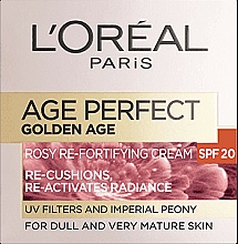 Krem na dzień - L'Oreal Paris Age Perfect Golden Age Rosy Day Cream SPF20 — Zdjęcie N2