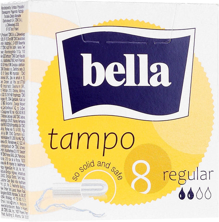 Tampony, 8 szt. - Bella Tampo Premium Comfort Regular — Zdjęcie N1