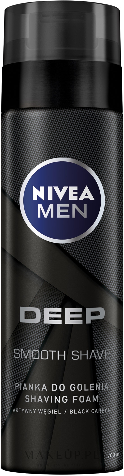 Wygładzająca pianka do golenia - NIVEA Deep Smooth Shave Shaving Foam — Zdjęcie 200 ml