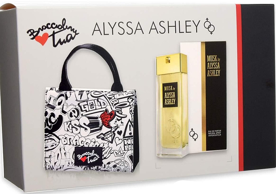 Alyssa Ashley Musk - Zestaw (edp 100 ml + bag) — Zdjęcie N1