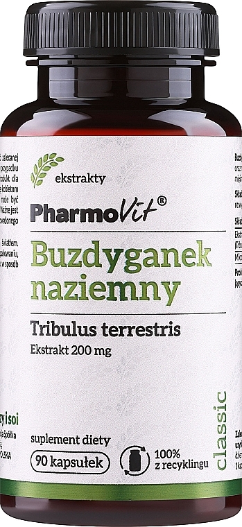 Suplement diety Buzdyganek naziemny, 200 mg - Pharmovit Classic — Zdjęcie N1
