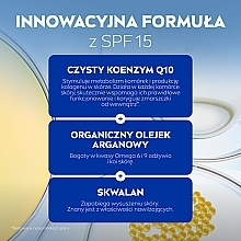 Przeciwzmarszczkowy, odbudowujący krem na dzień SPF15 - NIVEA Visage Q10 Power Extra Day Cream — Zdjęcie N4