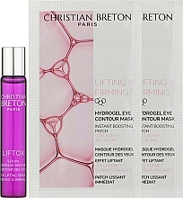 Zestaw - Christian Breton Perfect Eye Lift Set (eye/ser/10 ml + eye/mask/2 pcs) — Zdjęcie N2