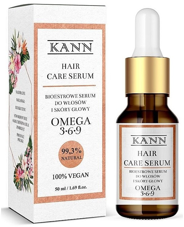Bioeteryczne serum do włosów i skóry głowy - Kann Hair Care Serum — Zdjęcie N1