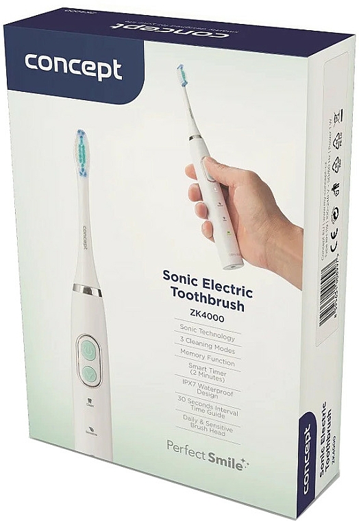 Soniczna szczoteczka do zębów ze sterylizatorem UV ZK4040 - Concept Sonic Electric Toothbrush — Zdjęcie N2