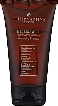 Kup Szampon zwiększający objętość do włosów cienkich i słabych - Philip Martin's Babassu Wash Volumizing Shampoo (mini)