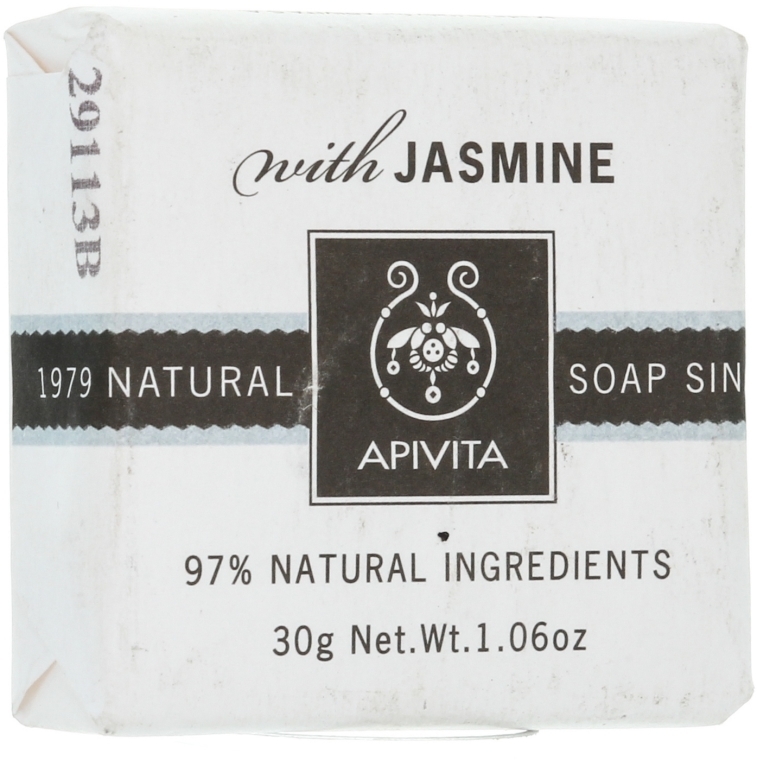 Jaśminowe mydło kosmetyczne - Apivita Soap with Jasmine — Zdjęcie N1