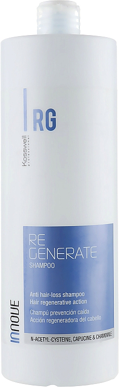 Regenerujący szampon przeciw wypadaniu włosów - Kosswell Professional Innove Regenerate Shampoo
