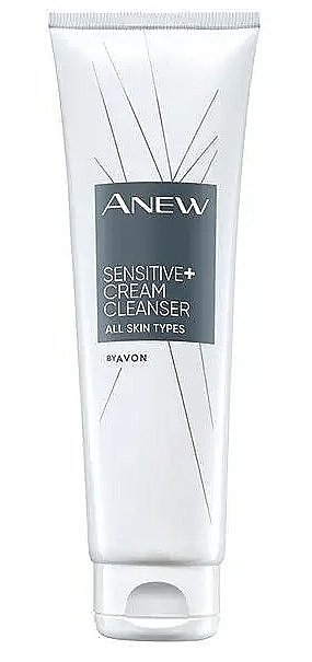 Oczyszczający krem do twarzy - Avon Anew Sensitive+ Cream Cleanser — Zdjęcie N1
