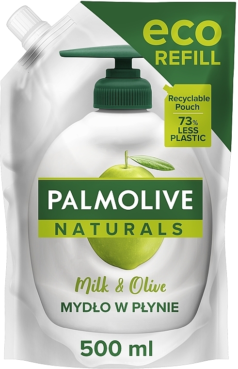 Palmolive Kremowe mydło w płynie do rąk Mleko i oliwka, zapas - Palmolive Naturals Milk & Olive