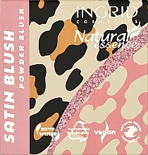 Róż do twarzy - Ingrid Cosmetics Natural Essence Satin Blush — Zdjęcie N2