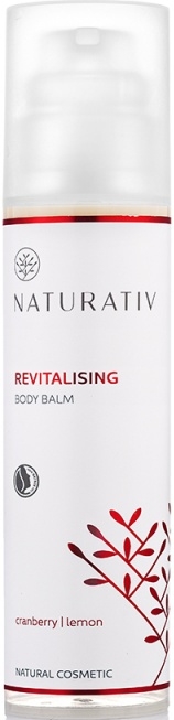 Rewitalizujący balsam do ciała Żurawina i cytryna - Naturativ Revitalising Body Balm — Zdjęcie N1