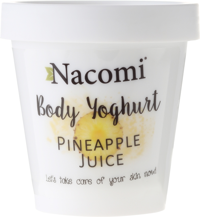 Jogurt do ciała Sok ananasowy - Nacomi Body Yoghurt Pineapple Juice