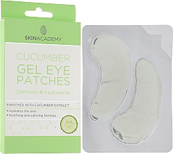 Płatki pod oczy z olejem arganowym - Skin Academy Cucumber GEL Eye Patches — Zdjęcie N1